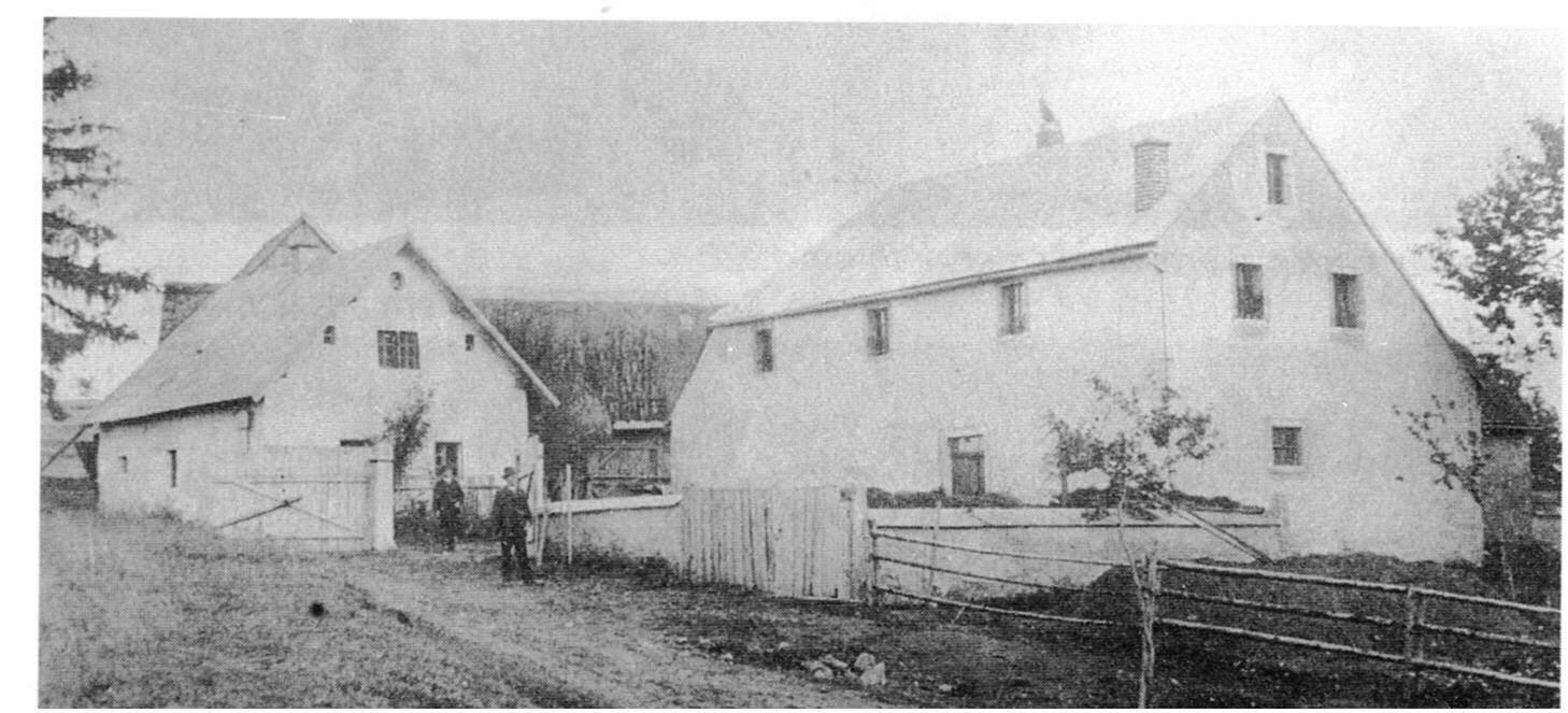 Fluröd um das Jahr 1900